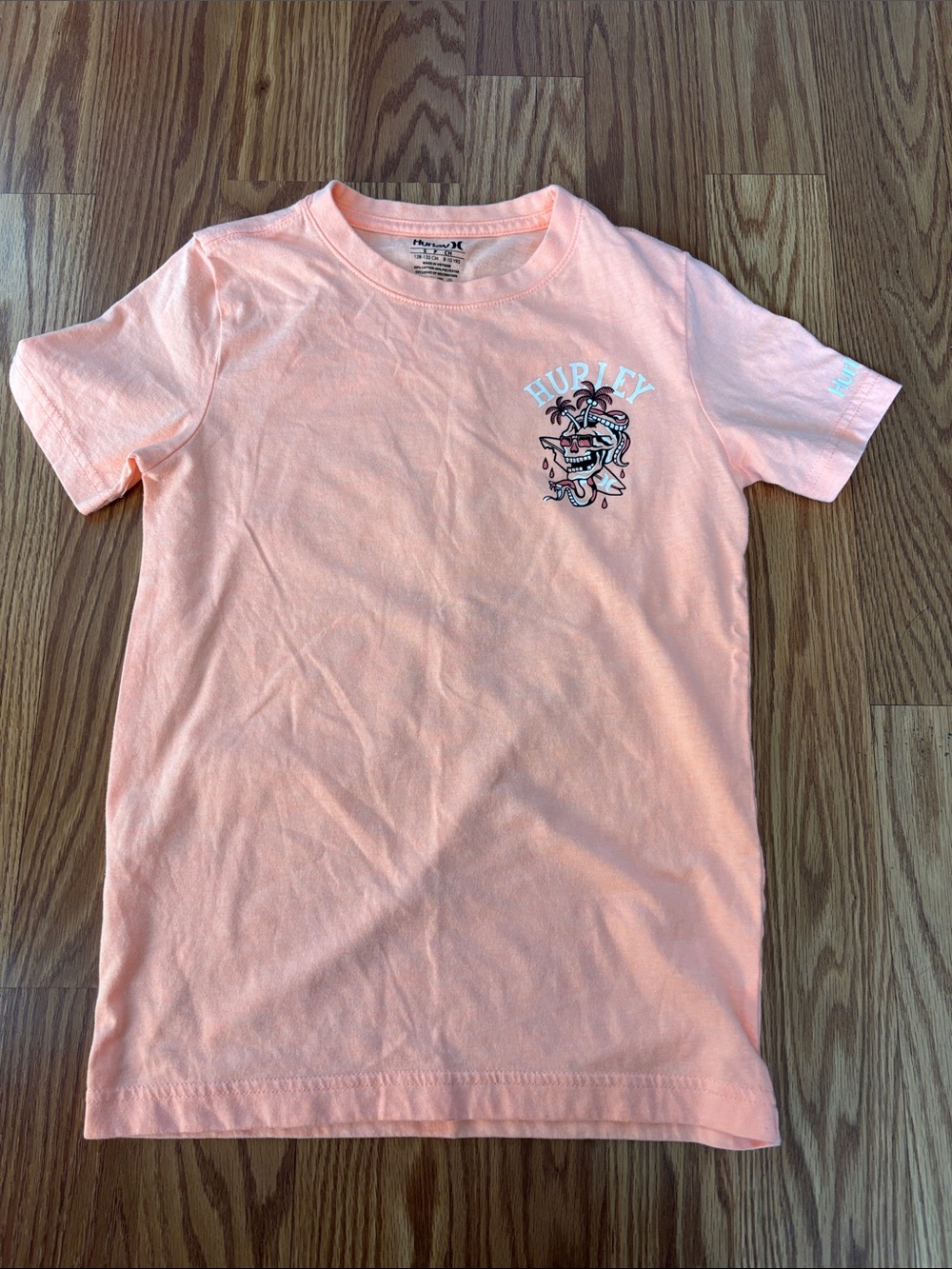 Hurley Peach Short-Sleeve Graphic Tee